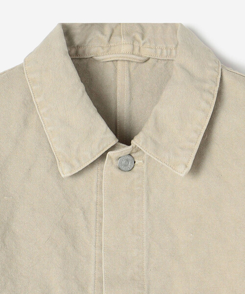 Kaptain Sunshine（キャプテン サンシャイン）の「KAPTAIN SUNSHINE | コットンヘンプ カバーオールジャケット MEN（カバーオール・メンズ・ベージュ・40/38）」の5枚目の写真