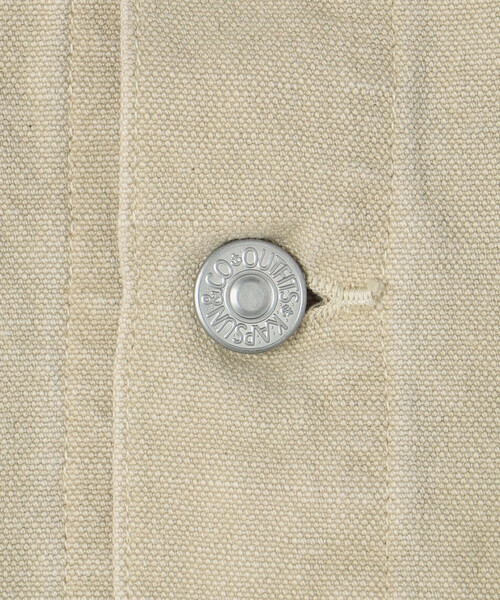 Kaptain Sunshine（キャプテン サンシャイン）の「KAPTAIN SUNSHINE | コットンヘンプ カバーオールジャケット MEN（カバーオール・メンズ・ベージュ・40/38）」の9枚目の写真