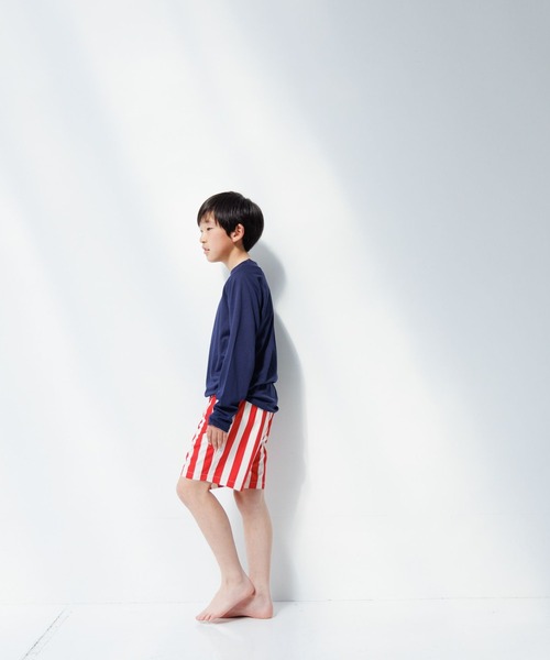 LOWRYS FARM(ローリーズファーム)の「SWIM セットアップ ユニセックス 105954(水着・キッズ・ネイビー/イエロー/グレー・110cm/120cm/130cm/140cm/150cm)」の15枚目の写真