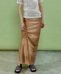 MAISON SPECIAL | Chemical Wash Spray Trim Skirt/ケミカルウォッシュスプレートリムスカート【MAISON SPECIAL/メゾンスペシャル】■セットアップ対応■(スカート)