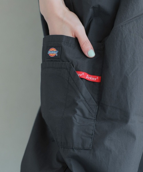 Dickies（ディッキーズ）の「【Dickies/ディッキーズ】2タック/ダンプバルーンワイドパンツ（チノパンツ・レディース・ピンク系その他/ブラック/ブルー・FREE）」の12枚目の写真