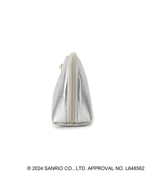 grove（グローブ）の「【ハローキティ】リボンエンボスポーチ（ポーチ・レディース・シルバー系/ブラック系/レッド系2・00）」の5枚目の写真