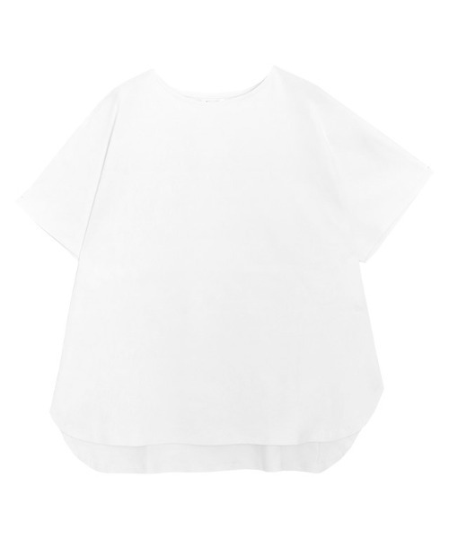 ラス RASW コーマコットンオーバーTシャツ （オフホワイト） RASW]コーマコットンオーバーTシャツ（Tシャツ/カットソー