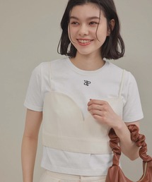 ROPE' PICNIC | ロゴ刺繍入りちびTシャツ(Tシャツ/カットソー)