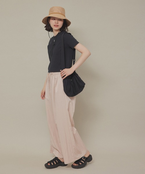 ROPE' PICNIC（ロペピクニック）の「ロゴ刺繍入りちびTシャツ（Tシャツ/カットソー・レディース・ホワイト/ブラック/イエロー系その他・38）」の6枚目の写真