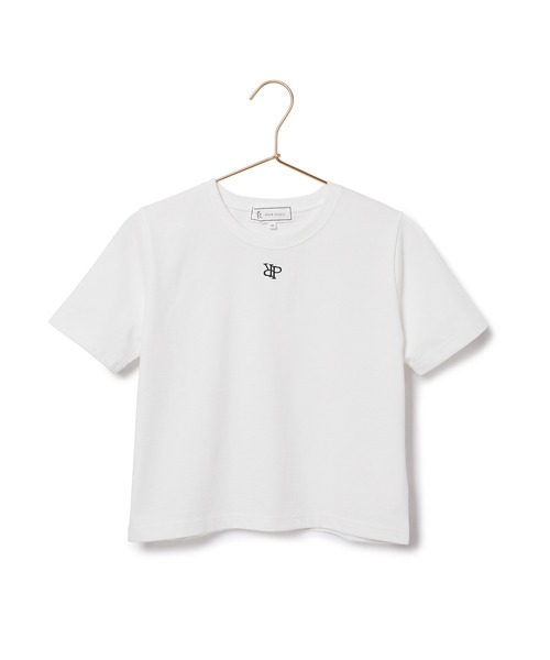 ROPE' PICNIC（ロペピクニック）の「ロゴ刺繍入りちびTシャツ（Tシャツ/カットソー・レディース・ホワイト/ブラック/イエロー系その他・38）」の20枚目の写真