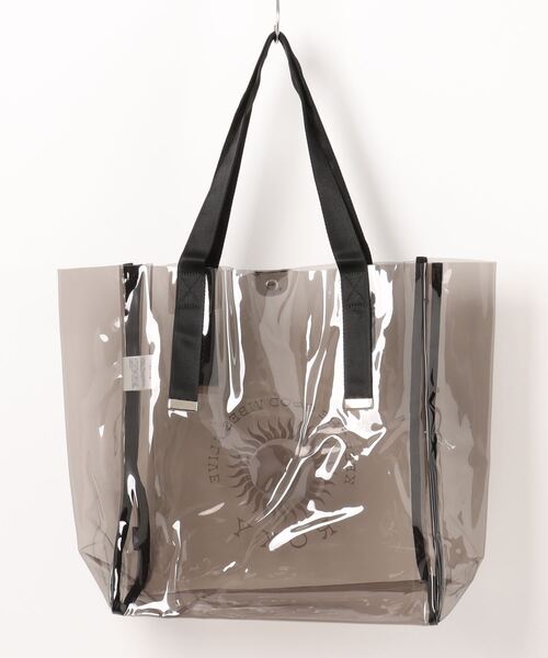 ROXY（ロキシー）の「SOL DE VERANO BOX TO/ロキシービニールクリアバッグ（トートバッグ・レディース・ブラック/ホワイト/ブラウン・FREE）」の15枚目の写真