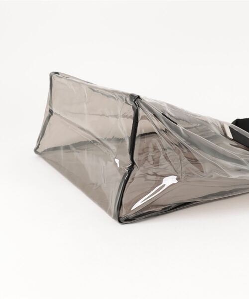 ROXY（ロキシー）の「SOL DE VERANO BOX TO/ロキシービニールクリアバッグ（トートバッグ・レディース・ブラック/ホワイト/ブラウン・FREE）」の10枚目の写真