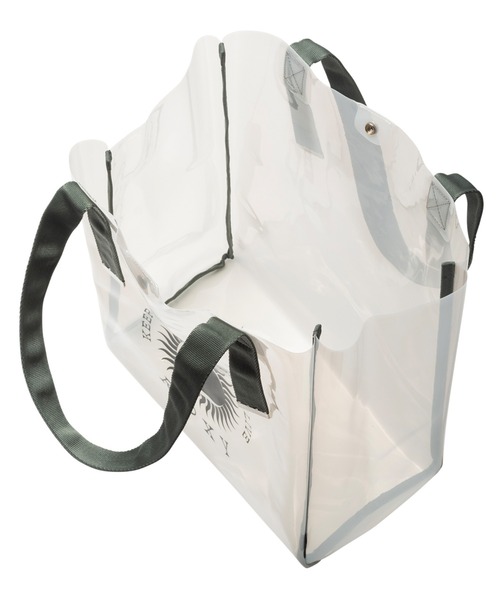 ROXY（ロキシー）の「SOL DE VERANO BOX TO/ロキシービニールクリアバッグ（トートバッグ・レディース・ブラック/ホワイト/ブラウン・FREE）」の6枚目の写真