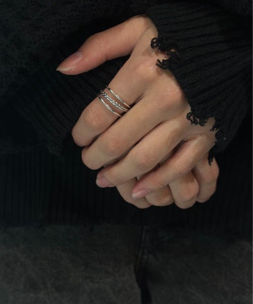 blatto(ブラット)の「【blatto 925silver】925シルバー デザイン リング bla-ring-f007 N(リング・メンズ・その他1/その他2/その他3/C/D/E/F/S/T/U/V/W/A/H/J/O/Q/X/Z/K/L/M/N/B/G/I/P/R/Y/シルバー系その他2/シルバー系その他4/シルバー系その他/シルバー系その他3/シルバー系その他5・FREE)」の7枚目の写真