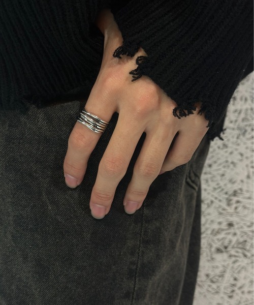 blatto(ブラット)の「【blatto 925silver】925シルバー デザイン リング bla-ring-f007 N(リング・メンズ・その他1/その他2/その他3/C/D/E/F/S/T/U/V/W/A/H/J/O/Q/X/Z/K/L/M/N/B/G/I/P/R/Y/シルバー系その他2/シルバー系その他4/シルバー系その他/シルバー系その他3/シルバー系その他5・FREE)」の12枚目の写真