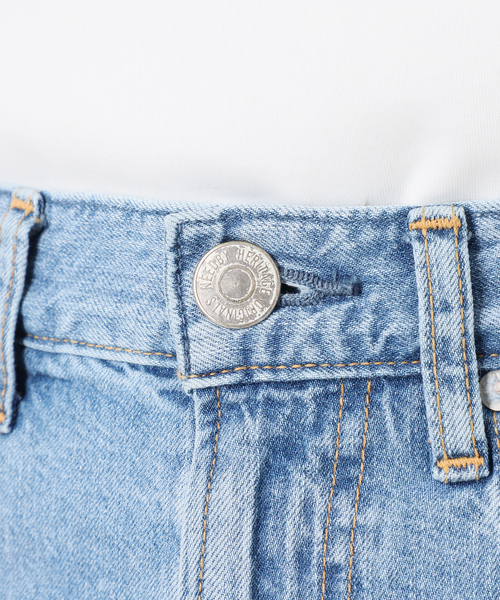 NEEDBY heritage（ニードバイヘリテージ）の「NEED BY heritage/ニードバイヘリテージ JOE（デニムパンツ・レディース・ブルー・27/26/25）」の15枚目の写真