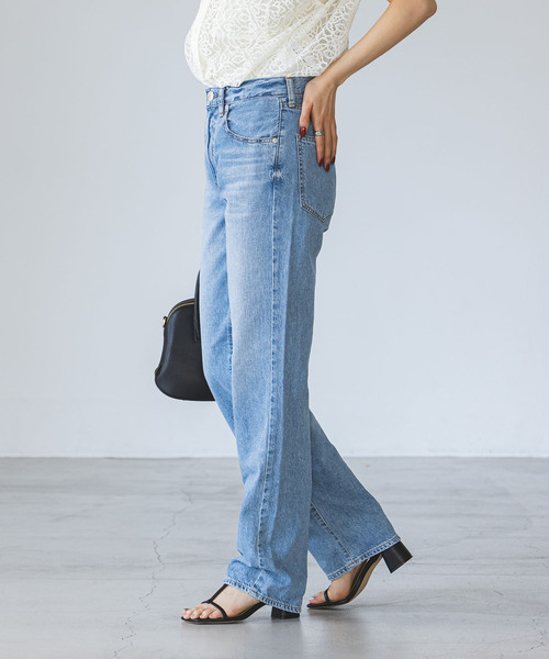 NEEDBY heritage（ニードバイヘリテージ）の「NEED BY heritage/ニードバイヘリテージ JOE（デニムパンツ・レディース・ブルー・27/26/25）」の22枚目の写真