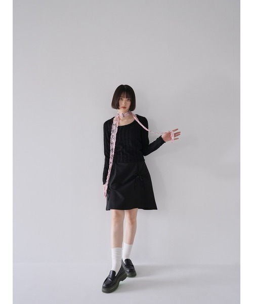 [THE TIS] DAISY レースリボンスカーフ / 韓国ブランド ZOZO限定】レース リボン スカーフ ストール（ストール/ショール