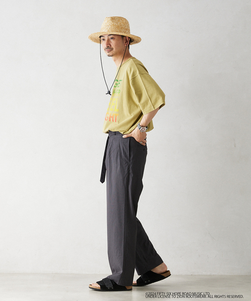 JOURNAL STANDARD relume(ジャーナルスタンダード レリューム)の「BOB MARLEY / ボブ・マーリー 別注 フェードプリントTシャツ(Tシャツ/カットソー・メンズ・ベージュ/ホワイト/ブラック・MEDIUM/LARGE)」の14枚目の写真