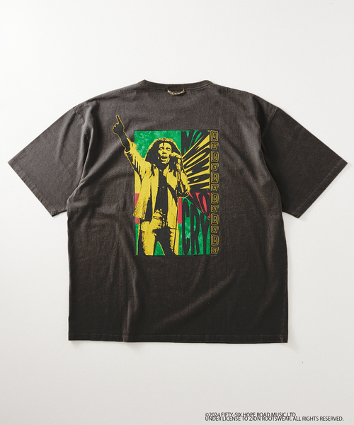 JOURNAL STANDARD relume(ジャーナルスタンダード レリューム)の「BOB MARLEY / ボブ・マーリー 別注 フェードプリントTシャツ(Tシャツ/カットソー・メンズ・ベージュ/ホワイト/ブラック・MEDIUM/LARGE)」の22枚目の写真