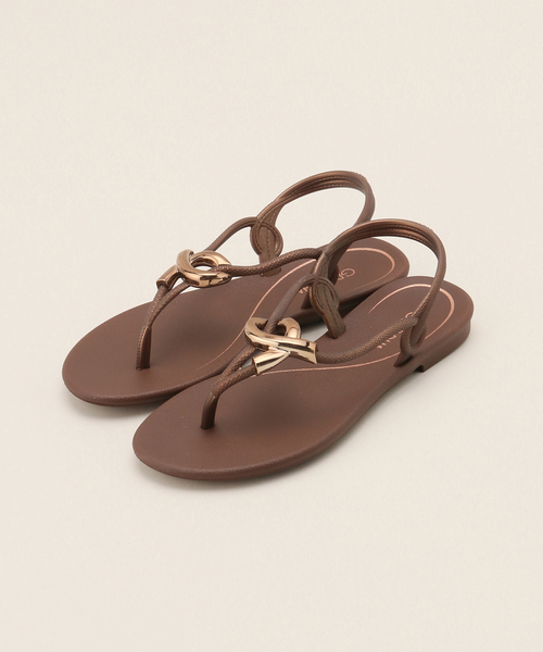 IPANEMA（イパネマ）の「Ipanema/イパネマ CACAU ENLACE SAND（サンダル・レディース・ブラック/ベージュ/ブラウン・23cm/24cm）」の3枚目の写真