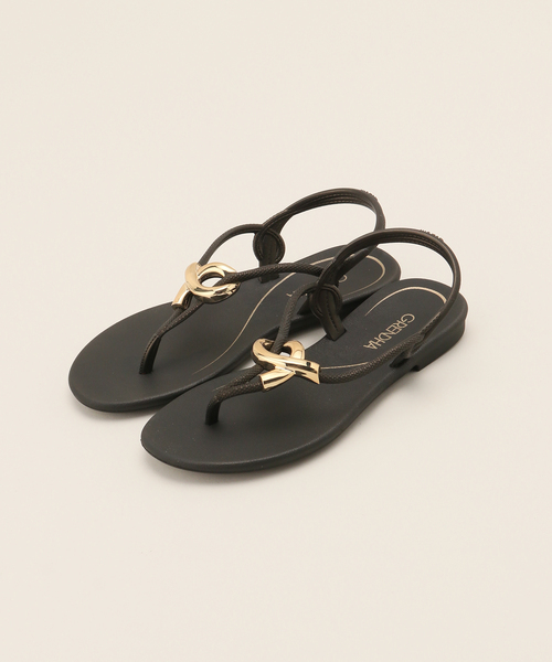 IPANEMA（イパネマ）の「Ipanema/イパネマ CACAU ENLACE SAND（サンダル・レディース・ブラック/ベージュ/ブラウン・23cm/24cm）」の2枚目の写真