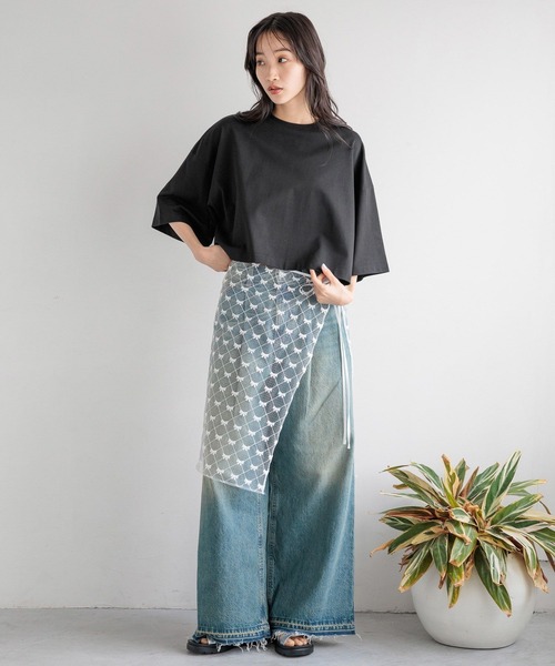 LOWRYS FARM(ローリーズファーム)の「レイヤードリボンラップベルト 132612(ベルト・レディース・ホワイト/ブラック・FREE)」の15枚目の写真