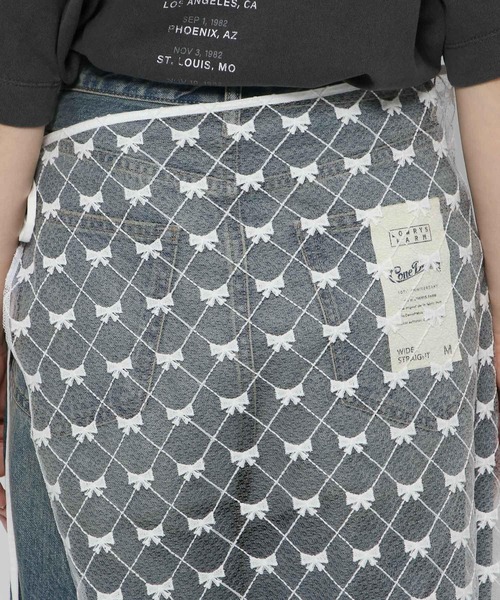 LOWRYS FARM(ローリーズファーム)の「レイヤードリボンラップベルト 132612(ベルト・レディース・ホワイト/ブラック・FREE)」の18枚目の写真