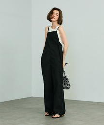 Lee | Lee/リー【サラッと素材のオールインワン】デニムキャミソールサロペットパンツ(サロペット/オーバーオール)