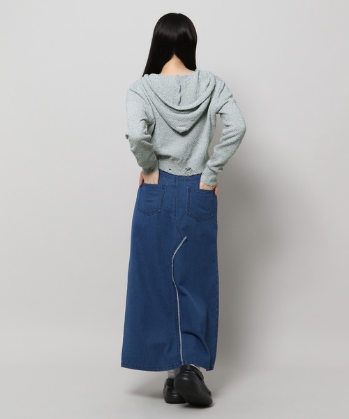 3.3 Field Trip (3.3フィールドトリップ)の「3.3 Field Trip/ダメージサマーフーディー(パーカー・レディース・アイボリー/グレー・FREE)」の19枚目の写真