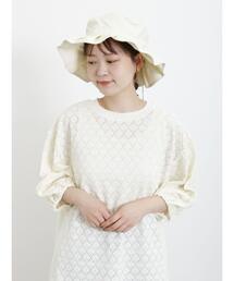 Samansa Mos2 | コクーンスリーブレースTシャツ(Tシャツ/カットソー)