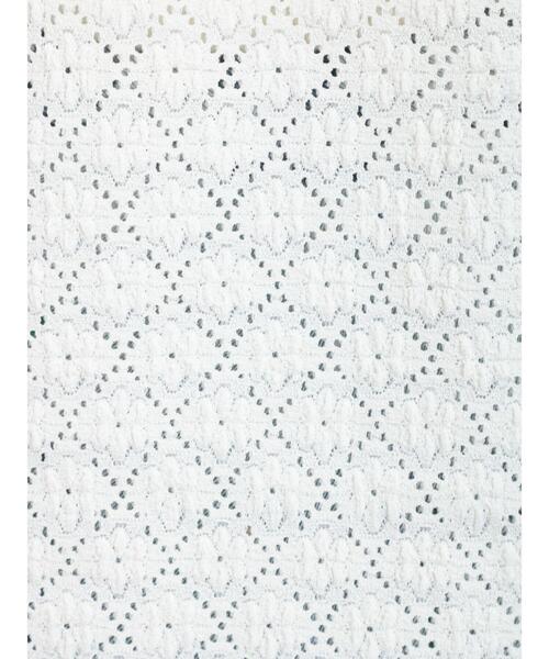 Samansa Mos2（サマンサ モスモス）の「コクーンスリーブレースTシャツ（Tシャツ/カットソー・レディース・ブルー/ブラック/キナリ/オフホワイト・F）」の16枚目の写真