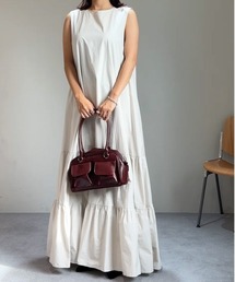 セール】【直営店限定】COTTON LINEN SLIP DRESS コットンリネン