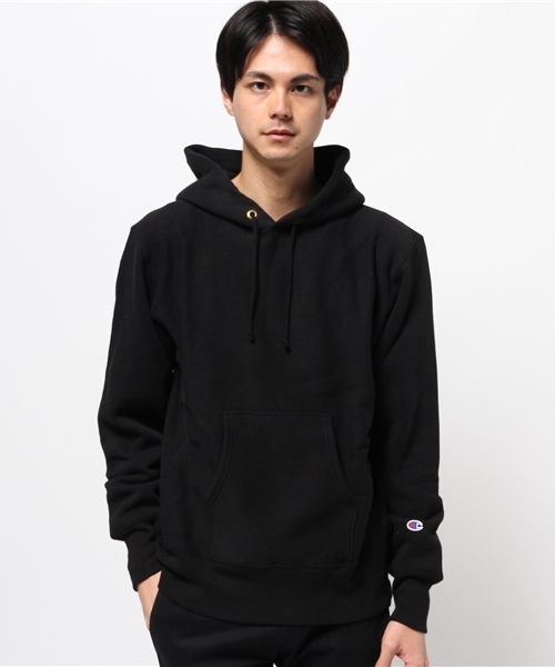 Champion（チャンピオン）の「【Ciaopanic】【Champion】　ReverseWeavePulloverH（パーカー・メンズ・グレー/ブラック/アイボリー・LARGE/MEDIUM）」の3枚目の写真