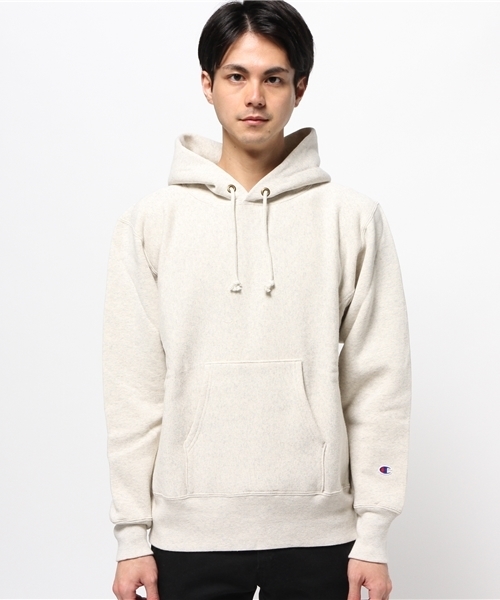 Champion（チャンピオン）の「【Ciaopanic】【Champion】　ReverseWeavePulloverH（パーカー・メンズ・グレー/ブラック/アイボリー・LARGE/MEDIUM）」の7枚目の写真