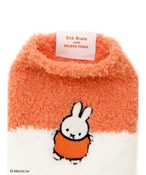 gelato pique(ジェラートピケ)の「【Dick Bruna】ベビモコボーダーソックス(ソックス/靴下・レディース・ピンク/オレンジ/ライトブルー/ブルー・FREE)」の9枚目の写真