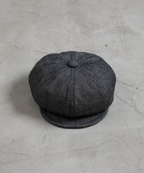 Mighty Shine(マイティシャイン)の「Organic Cotton Casquette(キャスケット・メンズ・アイボリー/ブラック・L/M)」の4枚目の写真