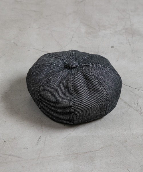 Mighty Shine(マイティシャイン)の「Organic Cotton Casquette(キャスケット・メンズ・アイボリー/ブラック・L/M)」の6枚目の写真