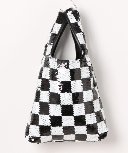 【atneK by Scrap Book】スパンコールマーケットバッグ（トートバッグ）｜Scrap Book（スクラップブック） 7,977円