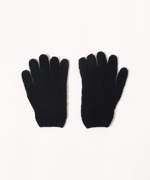 BEAMS BOY（ビームスボーイ）の「手編み フラワー刺繍 グローブ（手袋・レディース・ブラック/チャコールグレー/オフホワイト・ONE SIZE）」の18枚目の写真