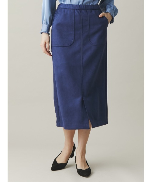 【セール】フェイクスエードタイトスカート（スカート）｜TONAL（トーナル）