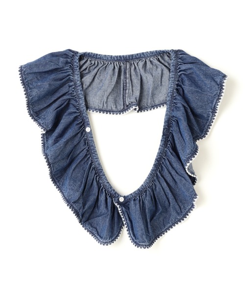 SOMETHING（サムシング）の「5wayフリルデニムシャツ（シャツ/ブラウス