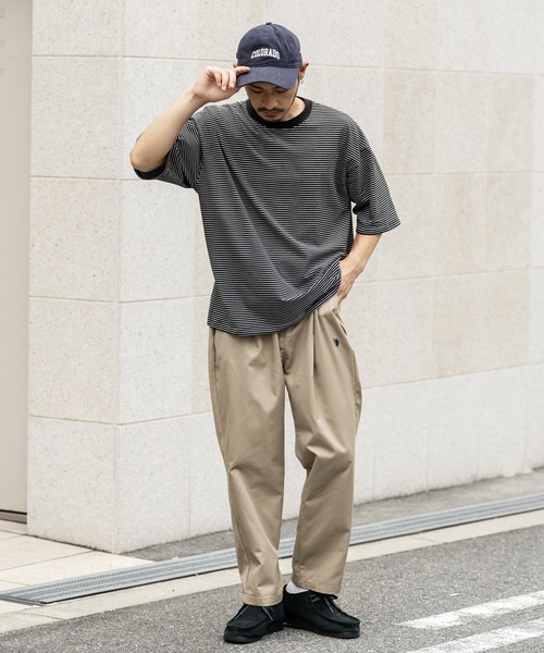 U.S. POLO ASSN.（ユーエスポロアッスン）の「新色追加 U.S. POLO ASSN. ユーエスポロアッスン デニム・TCツイルバルーンパンツ（デニムパンツ・メンズ・ブラック系/ベージュ/サックスブルー/ブルー/ブラック/オリーブ/カーキ/ワンウォッシュ・S/M/L/LL）」の10枚目の写真