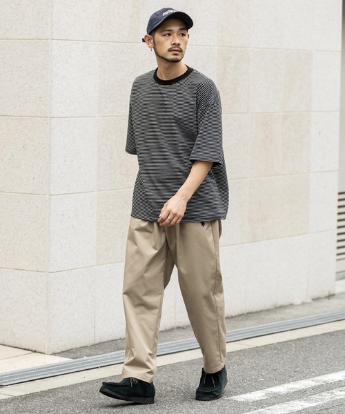 U.S. POLO ASSN.（ユーエスポロアッスン）の「新色追加 U.S. POLO ASSN. ユーエスポロアッスン デニム・TCツイルバルーンパンツ（デニムパンツ・メンズ・ブラック系/ベージュ/サックスブルー/ブルー/ブラック/オリーブ/カーキ/ワンウォッシュ・S/M/L/LL）」の11枚目の写真