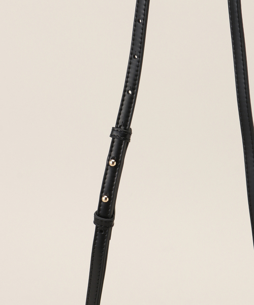 LE VERNIS(ル・ベルニ)の「LE VERNIS/ルベルニ Poire ornement bag(ショルダーバッグ・レディース・ブラック・FREE)」の11枚目の写真