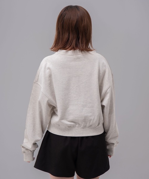 mahagrid/マハグリッド』 SWEET SOUND CROP SWEATSHIRT/スウィート