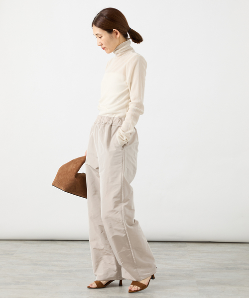 VERMEIL par iena(ヴェルメイユパーイエナ)の「fine cotton チュールシアタートル(Tシャツ/カットソー・レディース・ブラック/アイボリー・FREE)」の13枚目の写真