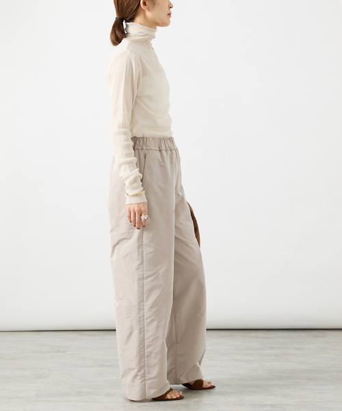 VERMEIL par iena(ヴェルメイユパーイエナ)の「fine cotton チュールシアタートル(Tシャツ/カットソー・レディース・ブラック/アイボリー・FREE)」の14枚目の写真