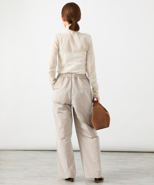 VERMEIL par iena(ヴェルメイユパーイエナ)の「fine cotton チュールシアタートル(Tシャツ/カットソー・レディース・ブラック/アイボリー・FREE)」の15枚目の写真