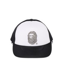 BAPE Ape Head Crystal Stone Mesh Cap