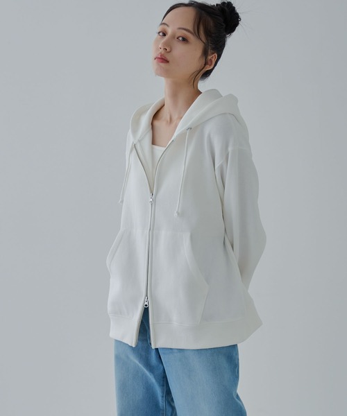 WEGO（ウィゴー）の「WEGO/リラックスフィットダブルZIPパーカー