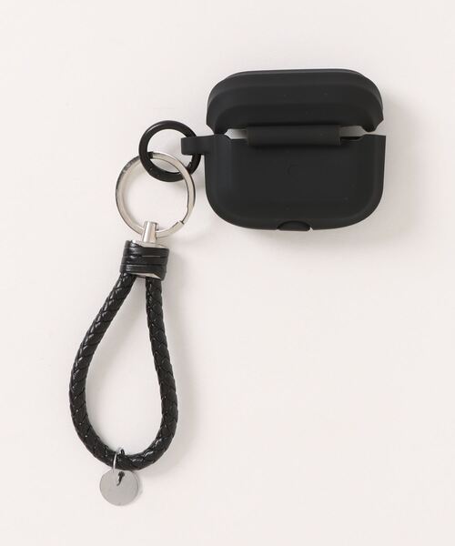 Fun & Daily（ファンアンドデイリー）の「レザーストラップ＆シリコンケース AirPods Pro 2（ヘッドフォン/イヤホン・レディース・グレー/ブラック・FREE）」の5枚目の写真