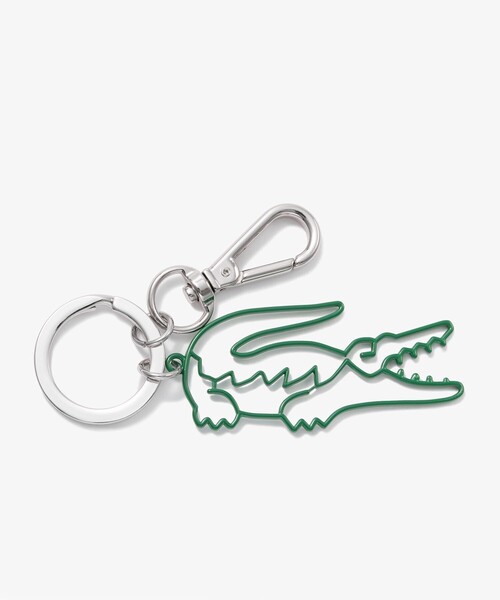 LACOSTE(ラコステ)の「ワニロゴキーホルダー(キーホルダー・メンズ・ゴールド/グリーン/ブラック・FREE)」の3枚目の写真