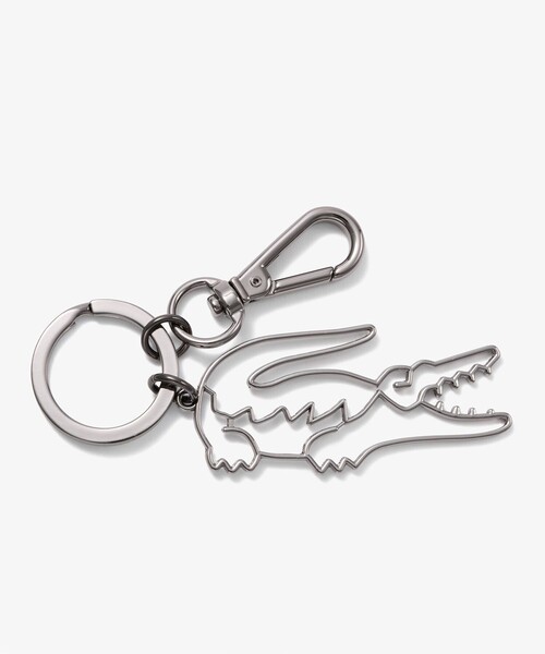 LACOSTE(ラコステ)の「ワニロゴキーホルダー(キーホルダー・メンズ・ゴールド/グリーン/ブラック・FREE)」の2枚目の写真